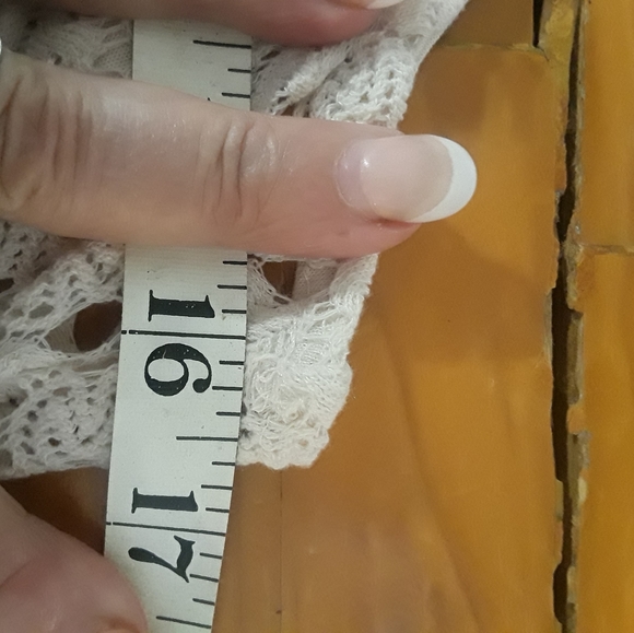 CROCHETED TANK PRETTY REBELLIOUS CROCHETED RACERBACK NWT - Picture 7 of 8